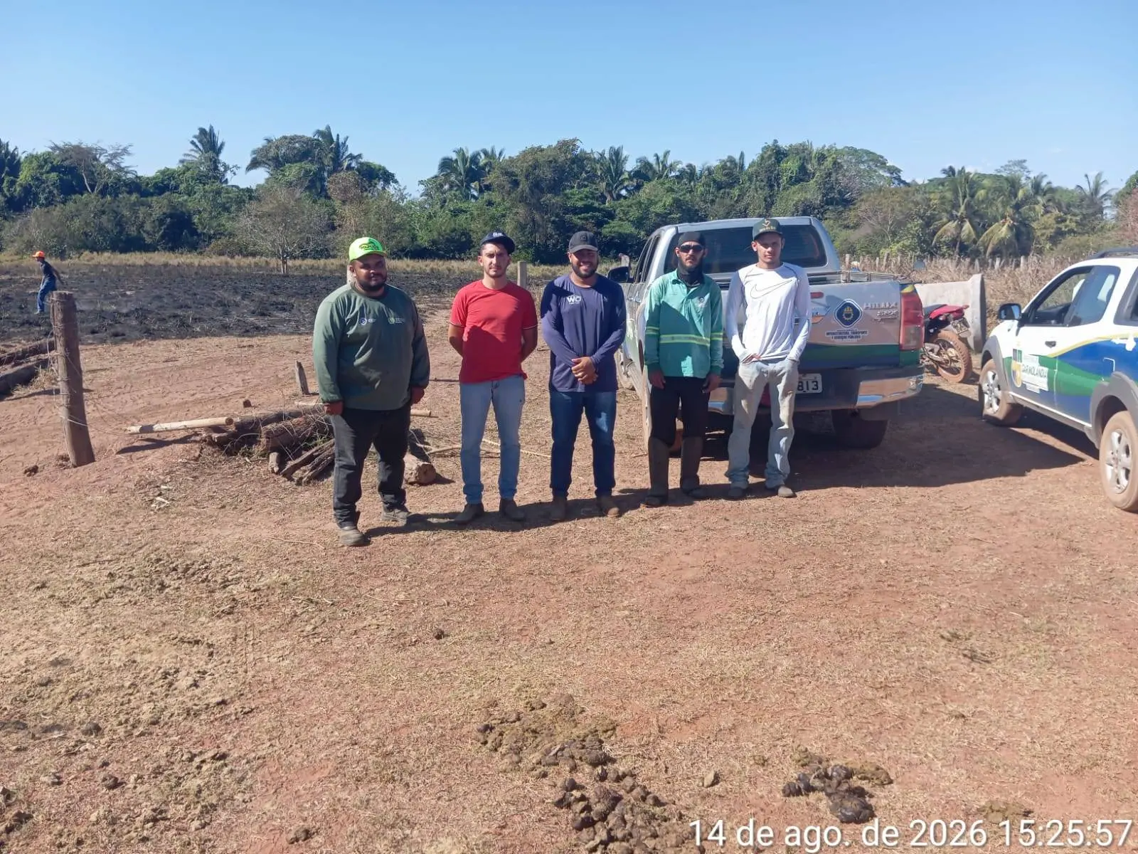 Brigada Municipal de Carmolândia intensifica combate a incêndios durante período de estiagem