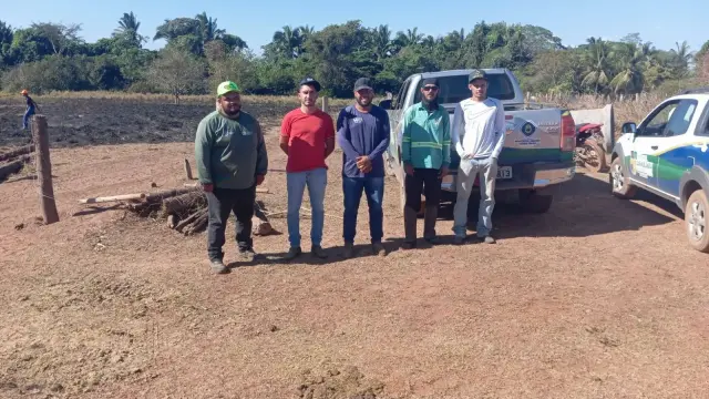 Brigada Municipal de Carmolândia intensifica combate a incêndios durante período de estiagem