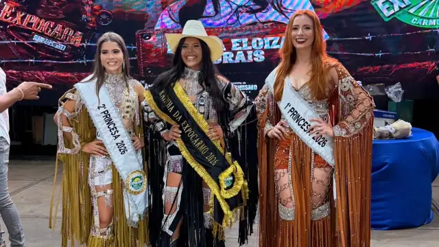Rainha da ExpoCarmo 2026, abertura com emoção e muito brilho