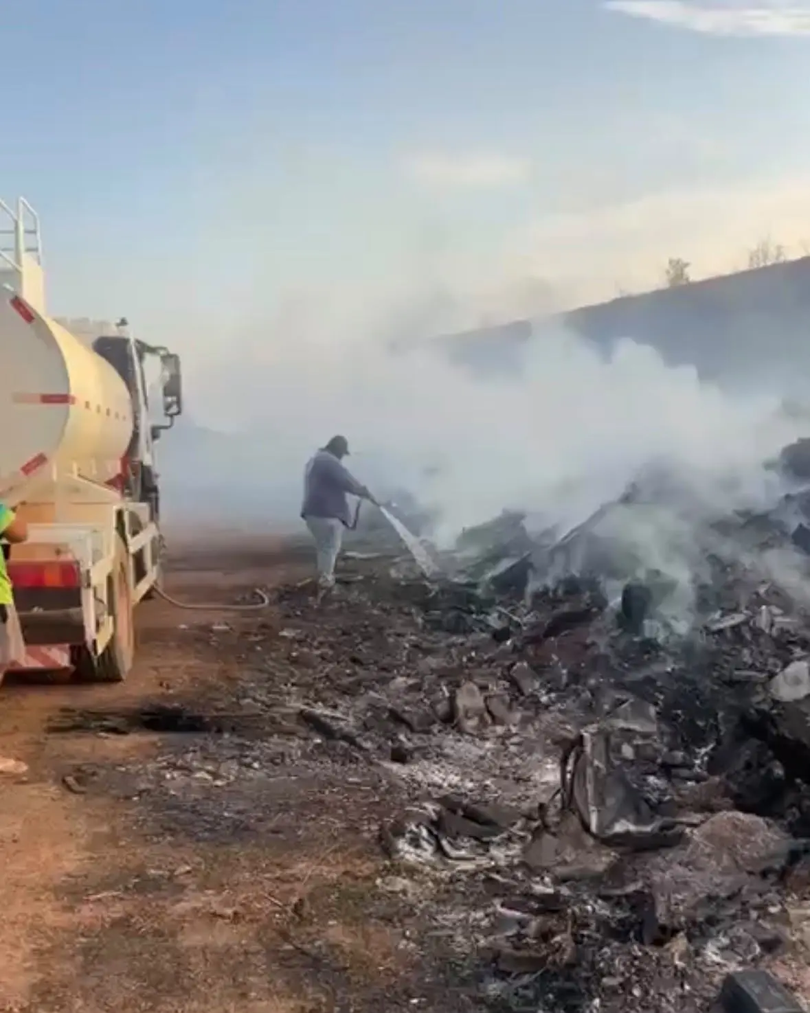 Defesa Civil e Brigada Municipal reforçam combate e prevenção a incêndios em Carmolândia
