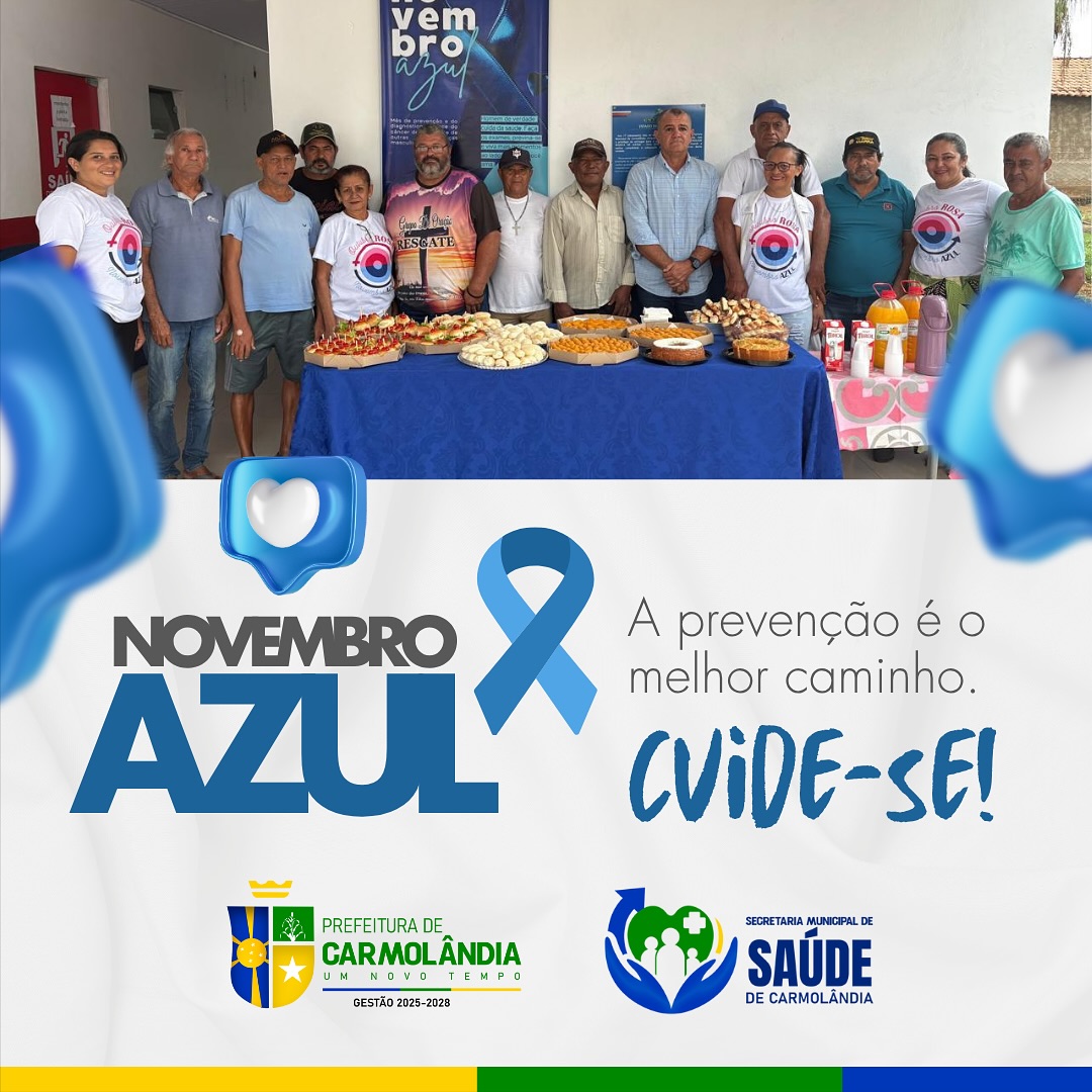 Dia “D” do Novembro Azul: Unidade de Saúde realiza ações de prevenção ao câncer de próstata