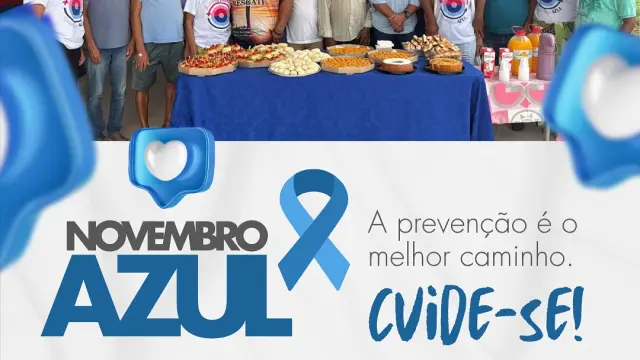 Dia “D” do Novembro Azul: Unidade de Saúde realiza ações de prevenção ao câncer de próstata